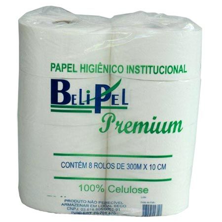 Papel Higiênico - Belipel Premium - 8x500m