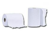 Papel Toalha Bobina - Branco Silver - 6x200mts